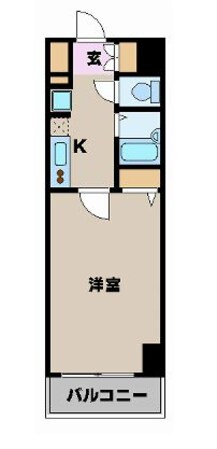 戸部駅 徒歩1分 6階の物件間取画像